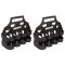 Bottle Carrier 8 set of two carrying racks for bottles black packaging 1 set