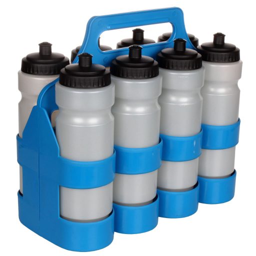 Bottle Carrier 8 set of two carrying racks for bottles blue packaging 1 set