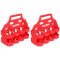 Bottle Carrier 8 set of two carrying racks for bottles red packaging 1 set