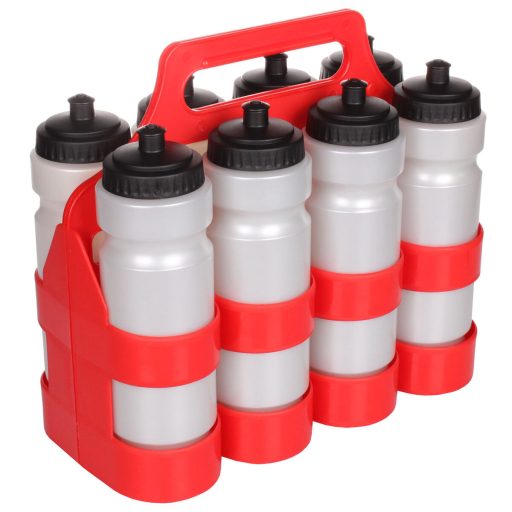 Bottle Carrier 8 set of two carrying racks for bottles red packaging 1 set