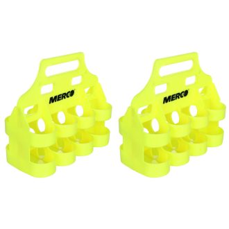   Bottle Carrier 8 set of two carrying racks for bottles yellow packaging 1 set