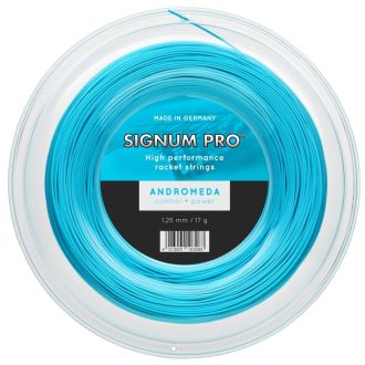 Andromeda tennis string 200 m blue diameter 1,25