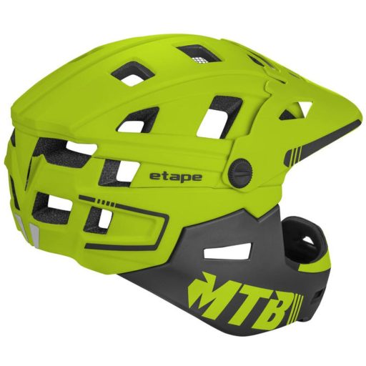 Scudo children's downhill bike helmet lime clothing size S-M