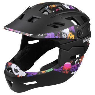   Scudo children's downhill bike helmet black clothing size XS-S