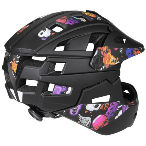 Scudo children's downhill bike helmet black clothing size XS-S