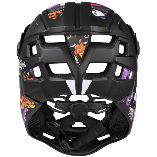 Scudo children's downhill bike helmet black clothing size S-M