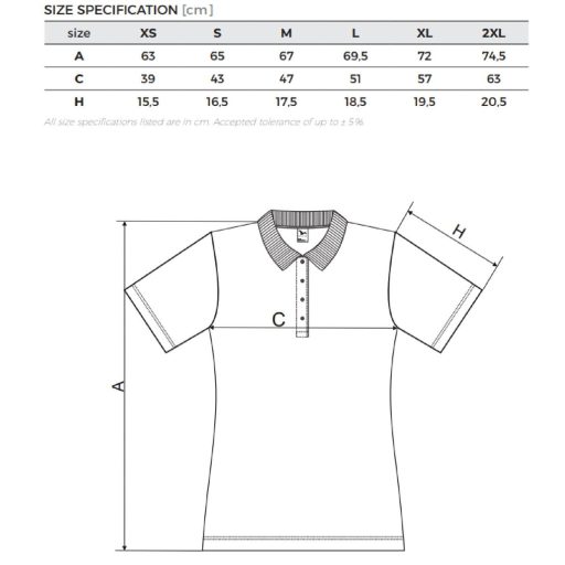 ČJF Single J dámská polokošile navy clothing size XXL