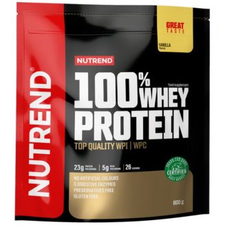 100% Whey Protein 800 g flavor vanilla