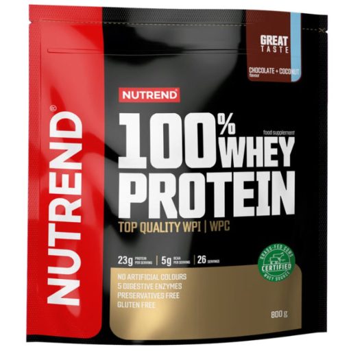 100% Whey Protein 800 g flavor vanilla