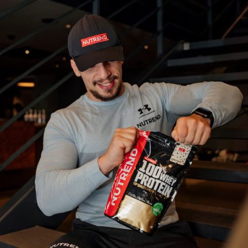 100% Whey Protein 800 g flavor strawberry
