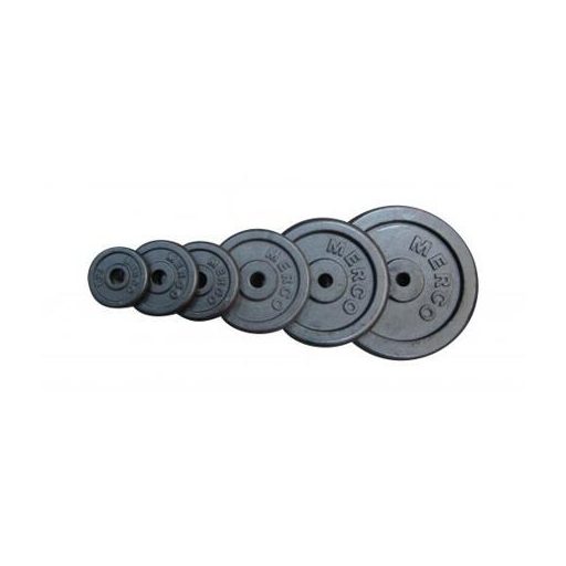 Súlyzótárcsa acélból, 31 mm, súly 15 kg