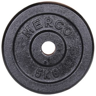 Súlyzótárcsa acélból, 31 mm, súly 20 kg