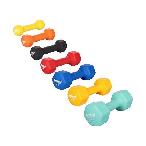 Neoprén súlyzó, súlyzó 2 kg