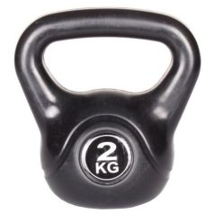 Cross Kettlebell, műanyag, cement töltéssel, 2 kg