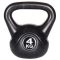 Cross Kettlebell, műanyag, cement töltéssel, 4 kg