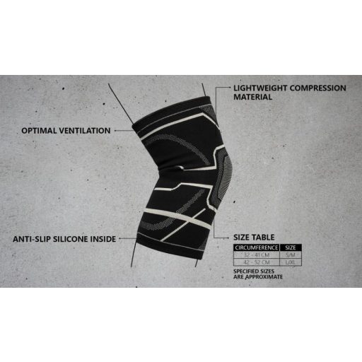 Avento kompressziós térdvédő