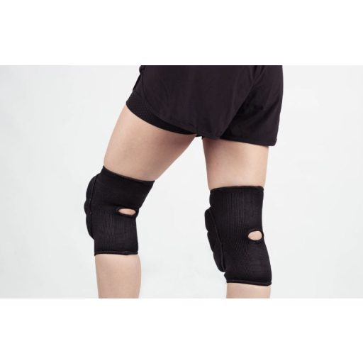 Avento térdvédő, (puha párnás) fekete, 1pár