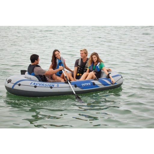 INTEX Excursion 4 felfújható gumicsónak szett