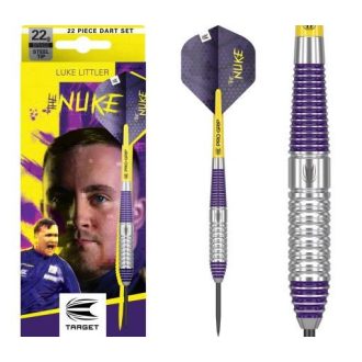Dart szett TARGET steel Luke Littler 22g, réztestű brass