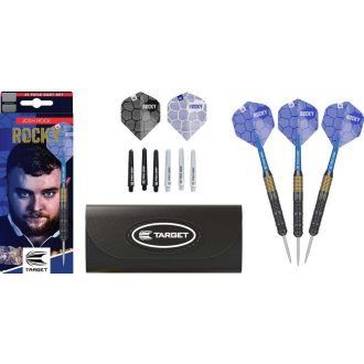 Dart szett steel Target Josh Rock 22g, réztestű, brass