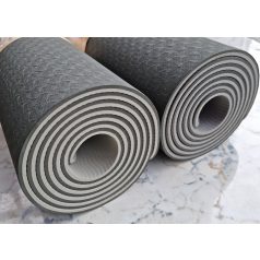 Yoga Mat , jóga matrac, TPE, 6mm, 2 színű, C35
