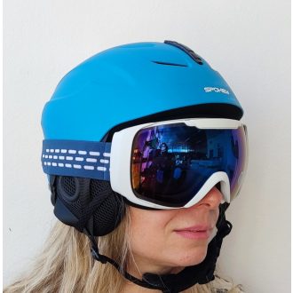 Crivit síszemüveg fehér/kék