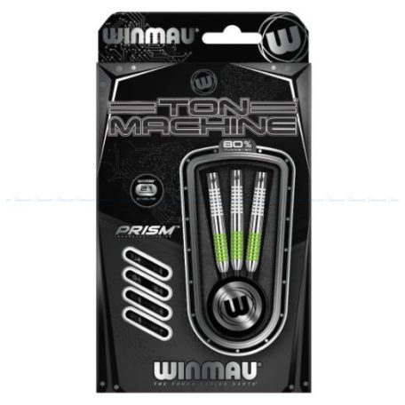 Winmau Ton Machine steel 80% volfram darts szett - 21 g 