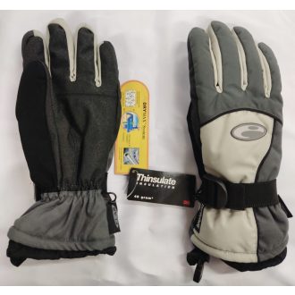 Elan férfi síkesztyű, szürke-antracit