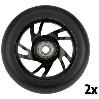 Black Dragon fekete stunt roller kerék, 100 mm