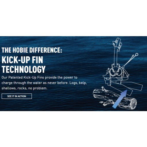 Hobie Mirage Revolution 13 kajak pedál hajtással