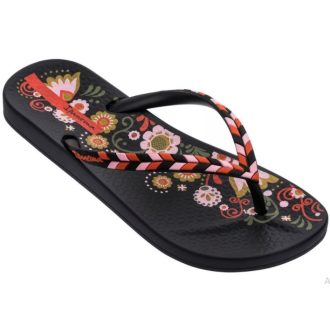   Ipanema Anatomic Lovely X Fem női papucs, fekete/piros, 82769-20542