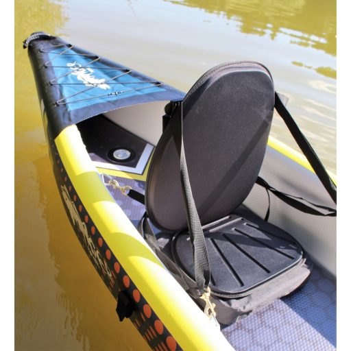 SeaSide Stone River 480, háromszemélyes felfújható kajak, Bemutató hajó