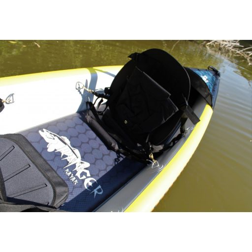 SeaSide Stone River 480, háromszemélyes felfújható kajak, Bemutató hajó