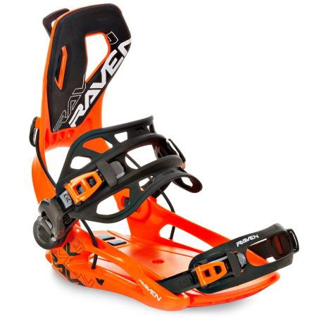 Raven FT360 orange gyorsbelépős snowboard kötés