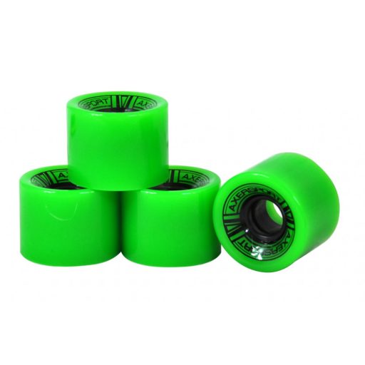 Plastic Board Penny Board kerék , zöld  4db