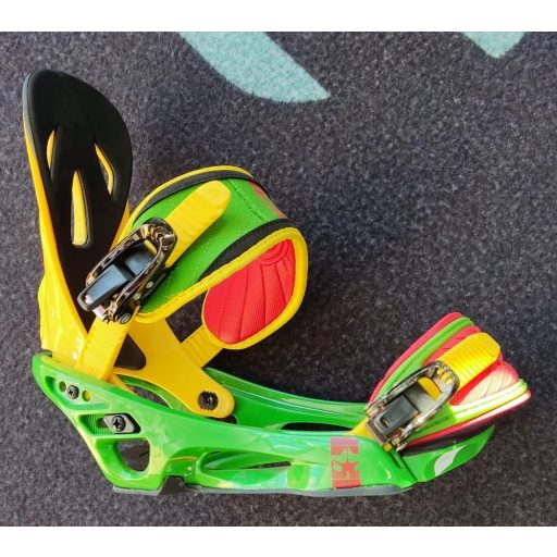 Rome SDS Shift Rasta snowboardkötés, M
