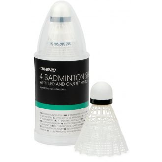 Avento LED világító tollaslabda, 4 db