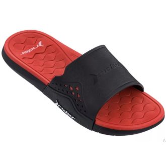   Rider Infinity III Slide Ad férfi papucs, fekete/piros, 82733-23542