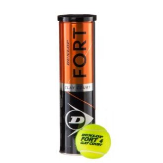 Dunlop Fort Clay Court teniszlabda 4db-os