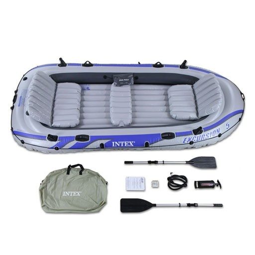 INTEX Excursion 5 felfújható gumicsónak szett