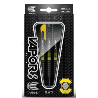 Target Vapor8 Black steel 80% wolfram darts szett - 22 g