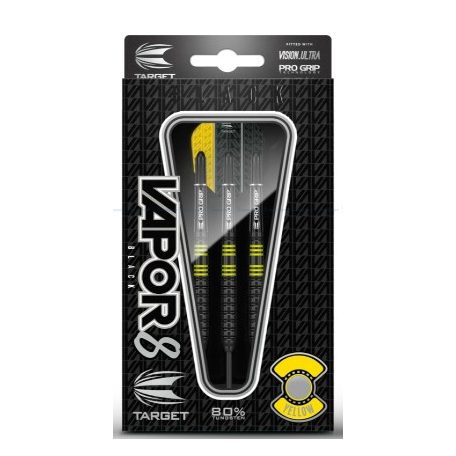Target Vapor8 Black steel 80% wolfram darts szett - 22 g