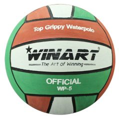 Winart WP No.5 Top Grippy vízilabda, piros-fehér-zöld
