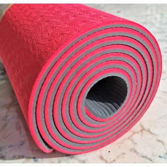 Yoga Mat , jóga matrac, TPE, 6mm, 2 színű, C30