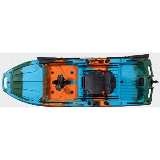 SeaSide Kingfisher, 2 részes moduláris horgászkajak pedálhajtással
