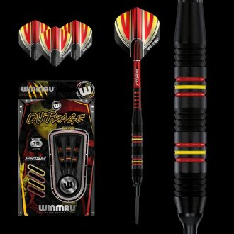 Winmau Outrage steel darts szett - 23 g - réz