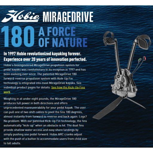 Hobie Mirage Pro Angler 14 horgászkajak pedál hajtással