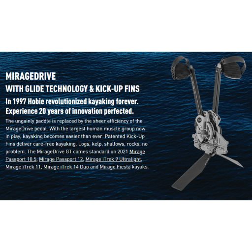 Hobie Mirage iTrek 14 Duo felfújható kétszemélyes kajak pedál hajtással
