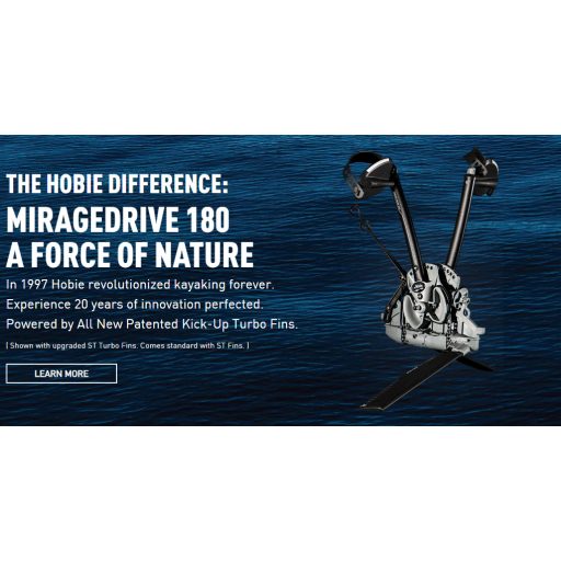 Hobie Mirage Outback horgászkajak pedál hajtással