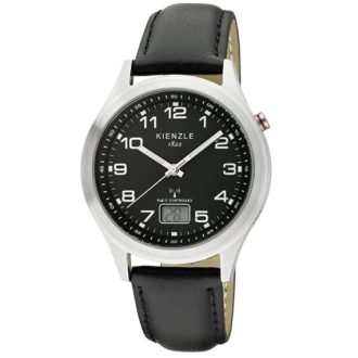 KIENZLE férfi svájci karóra, fekete